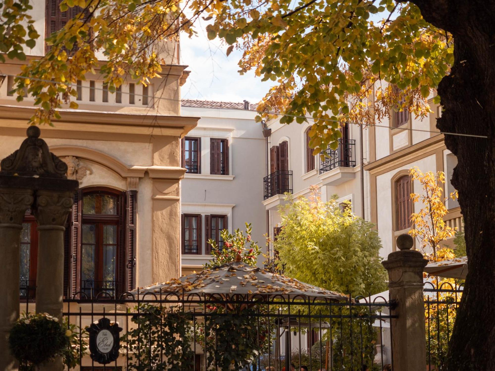 Vila Ebel Hotel Pool & Spa Korce Exterior foto